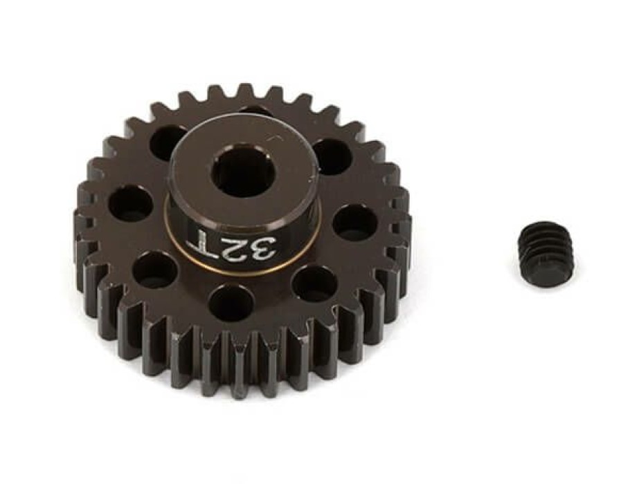 Option Parts * | Associated Factory Team Alum. Pinion Gear 32T 48Dp 1/8 Shaft Top Selling