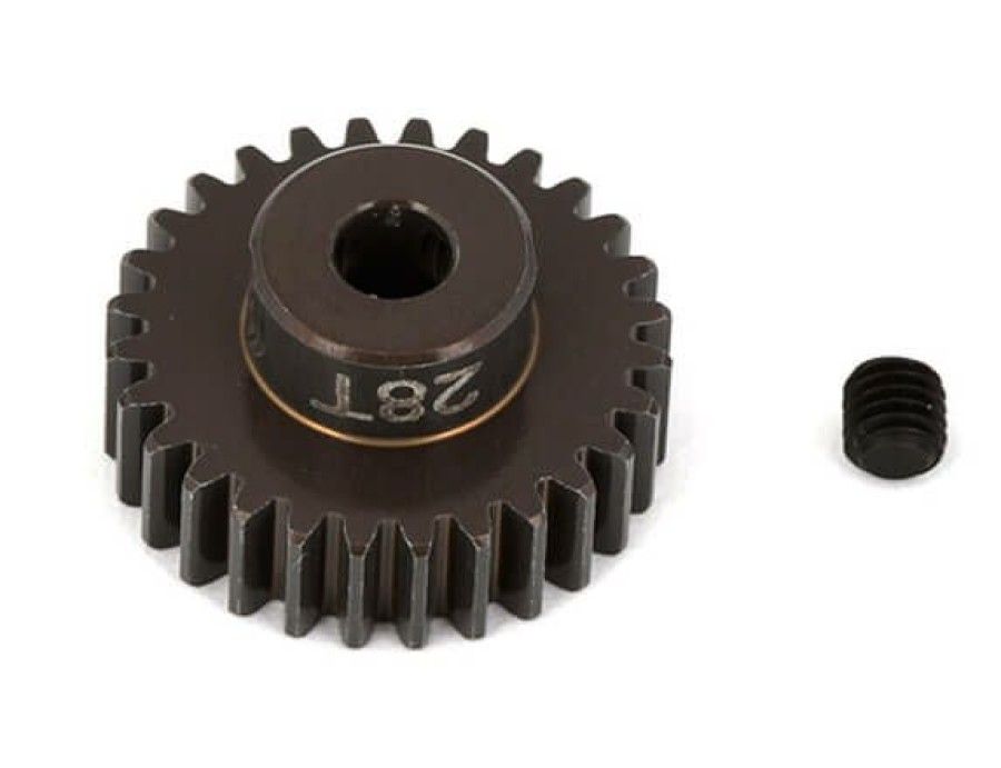 Option Parts * | Associated Factory Team Alum. Pinion Gear 28T 48Dp 1/8 Shaft Clearance Sale