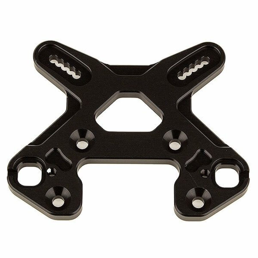 Car Spares * | Team Associated Rc8B4 Front Shock Tower, Black Aluminum Classical