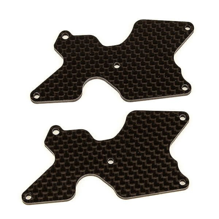 Car Spares * | Team Associated Rc8B4 Ft Rear Suspension Arm Inserts, Carbon Official