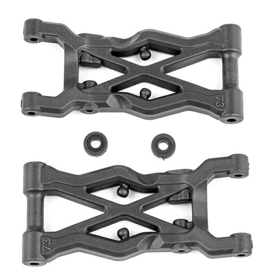 Car Spares * | Team Associated B6.3 Ft 73Mm Rear Suspension Arms Carbon Fibre Discount