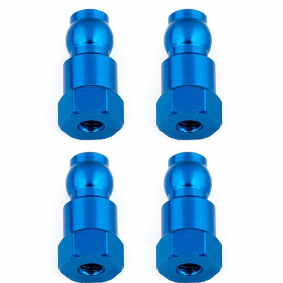 Car Spares * | Team Associated Shock Bushings 14 Mm Blue Aluminum Special Offers