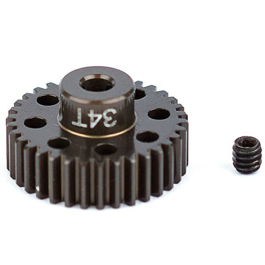 Option Parts * | Associated Factory Team Alum. Pinion Gear 34T 48Dp 1/8 Shaft Sales