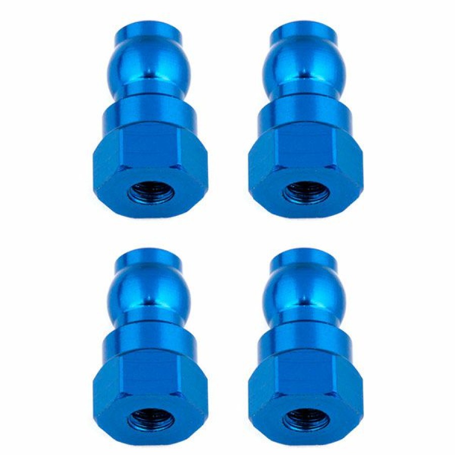 Car Spares * | Team Associated Shock Bushings 12Mm Blue Aluminum (4) Exactly Discount