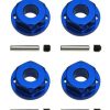 Option Parts * | Team Associated Sc10 4X4 Ft Aluminium Wheel Hexes (4) Official