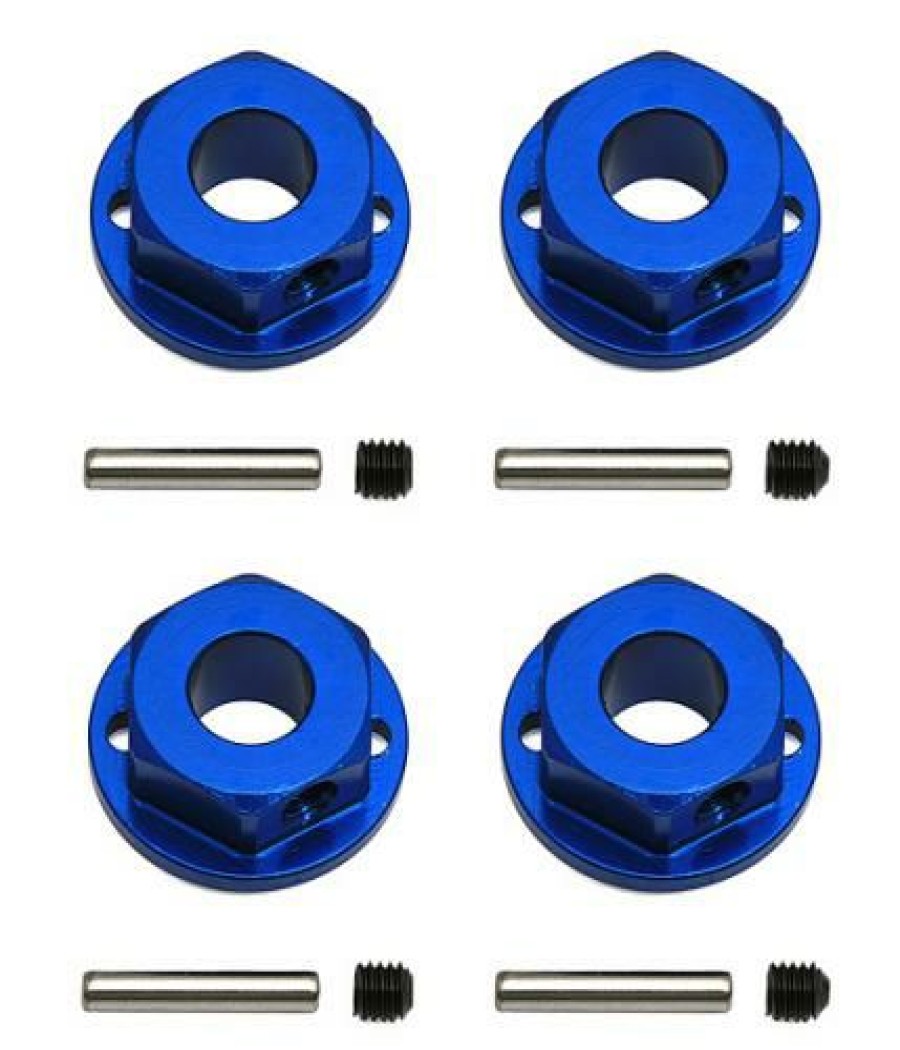 Option Parts * | Team Associated Sc10 4X4 Ft Aluminium Wheel Hexes (4) Official