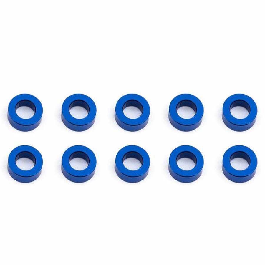 Option Parts * | Associated Ballstud Washers 5.5 X 2.0Mm Blue Aluminium X10 Discount