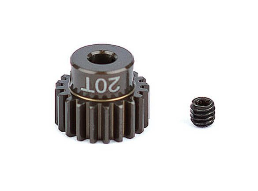 Option Parts * | Associated Factory Team Alum. Pinion Gear 20T 48Dp 1/8 Shaft Top Selling