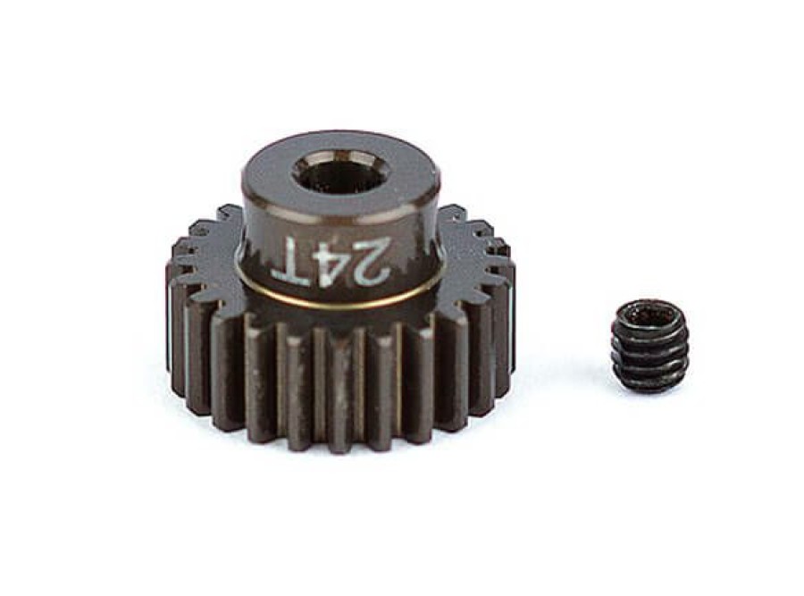 Option Parts * | Associated Factory Team Alum. Pinion Gear 24T 48Dp 1/8 Shaft Exclusive Design