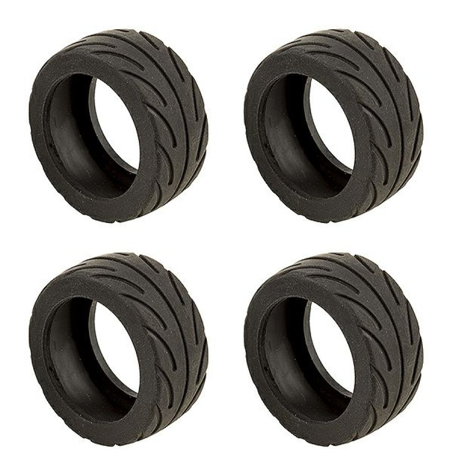 Car Spares * | Team Associated Nano Sport Radial Tyres Black (4) Sales